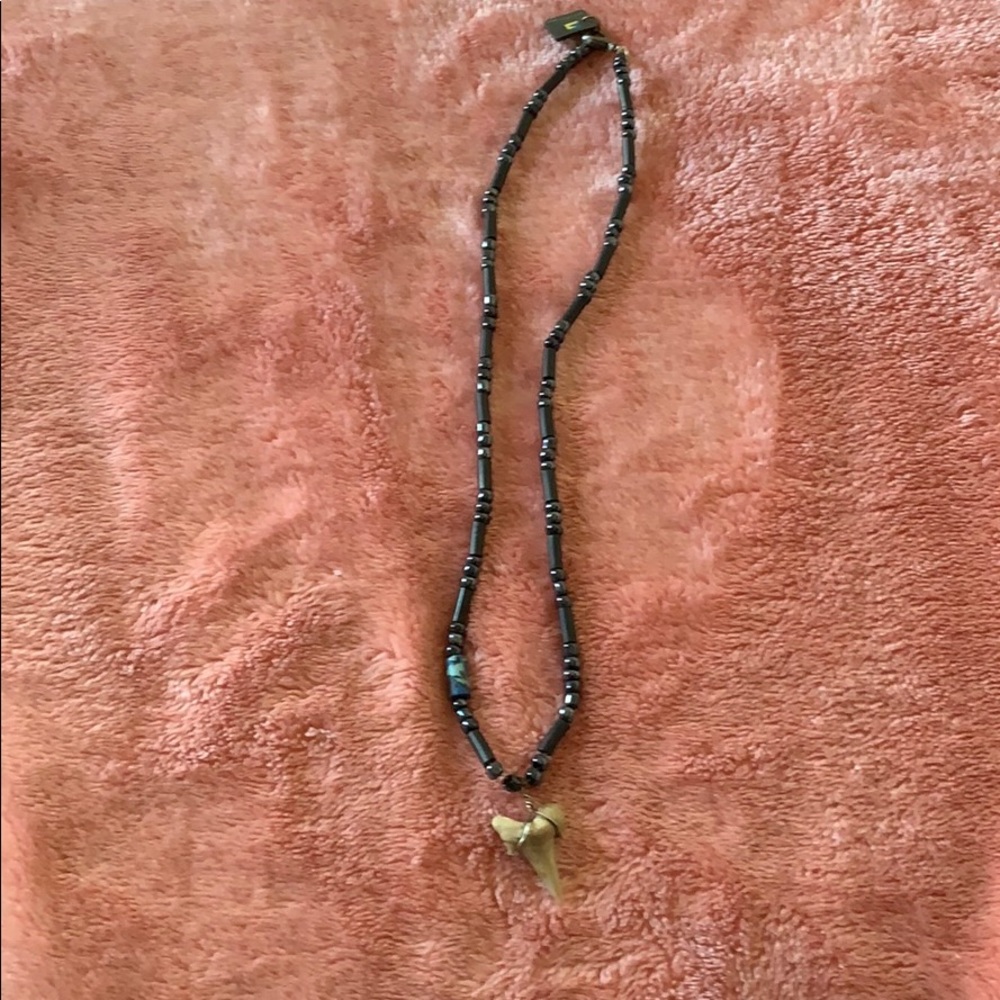 Shark tooth necklace